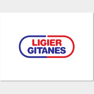 1975-1980 Ligier Gitanes F1 team Posters and Art